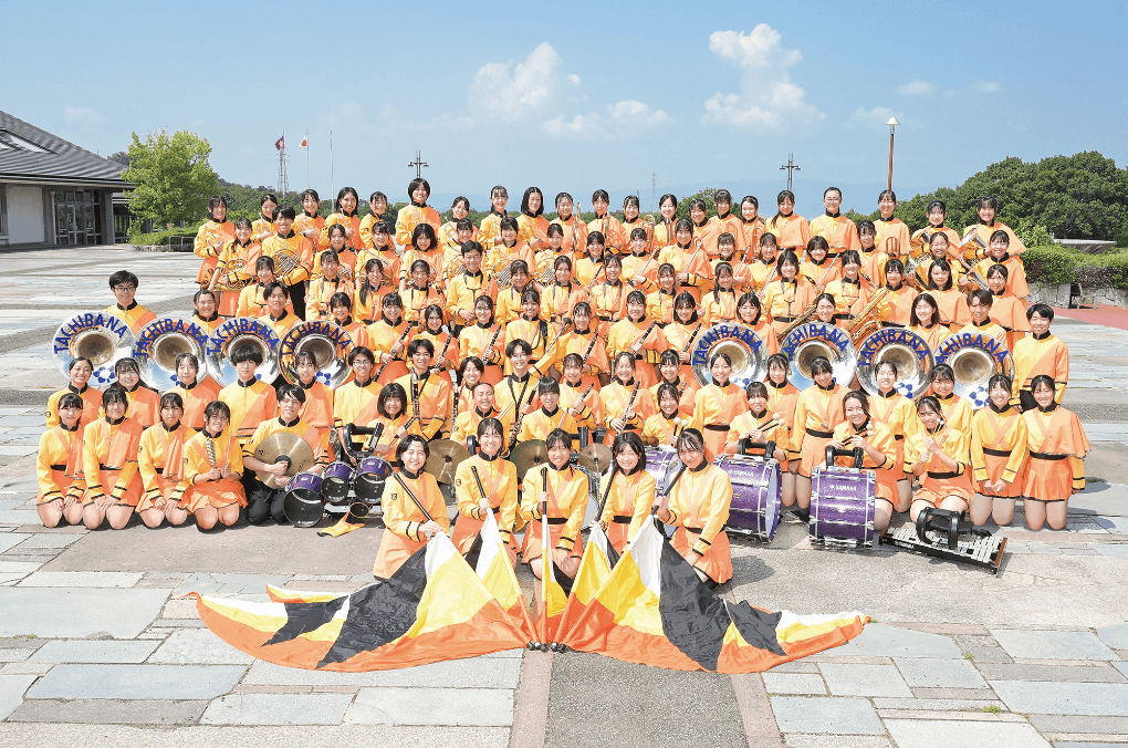 京都橘高校吹奏楽部による演奏